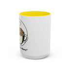 Latte Cat Coffee Mug – "Don't Wake Me, I'll Move" Cute Cat Latte Art Ceramic Accent Mug