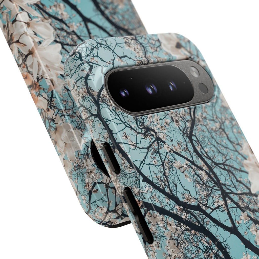 Blossom Tree Tough Phone Case — Floral Spring Protective Cover