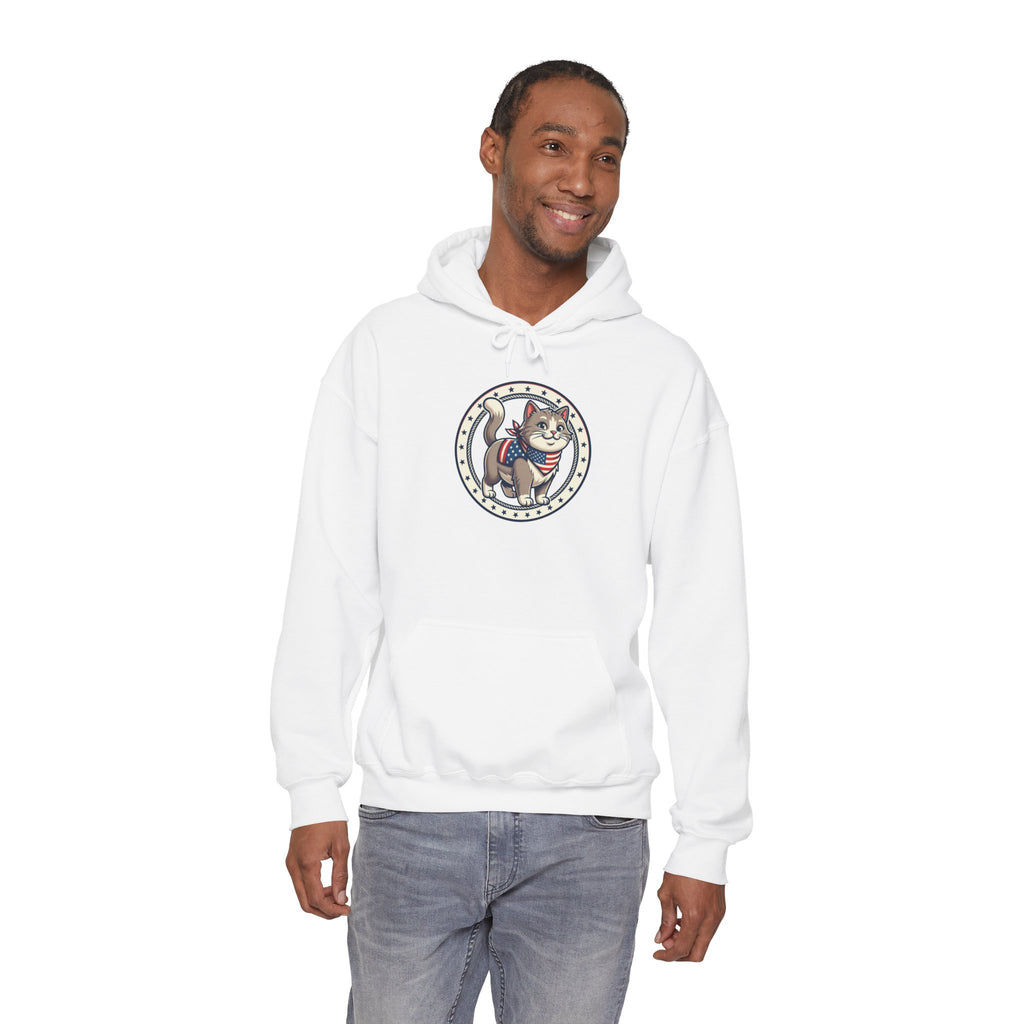 Patriotic Cat Hoodie