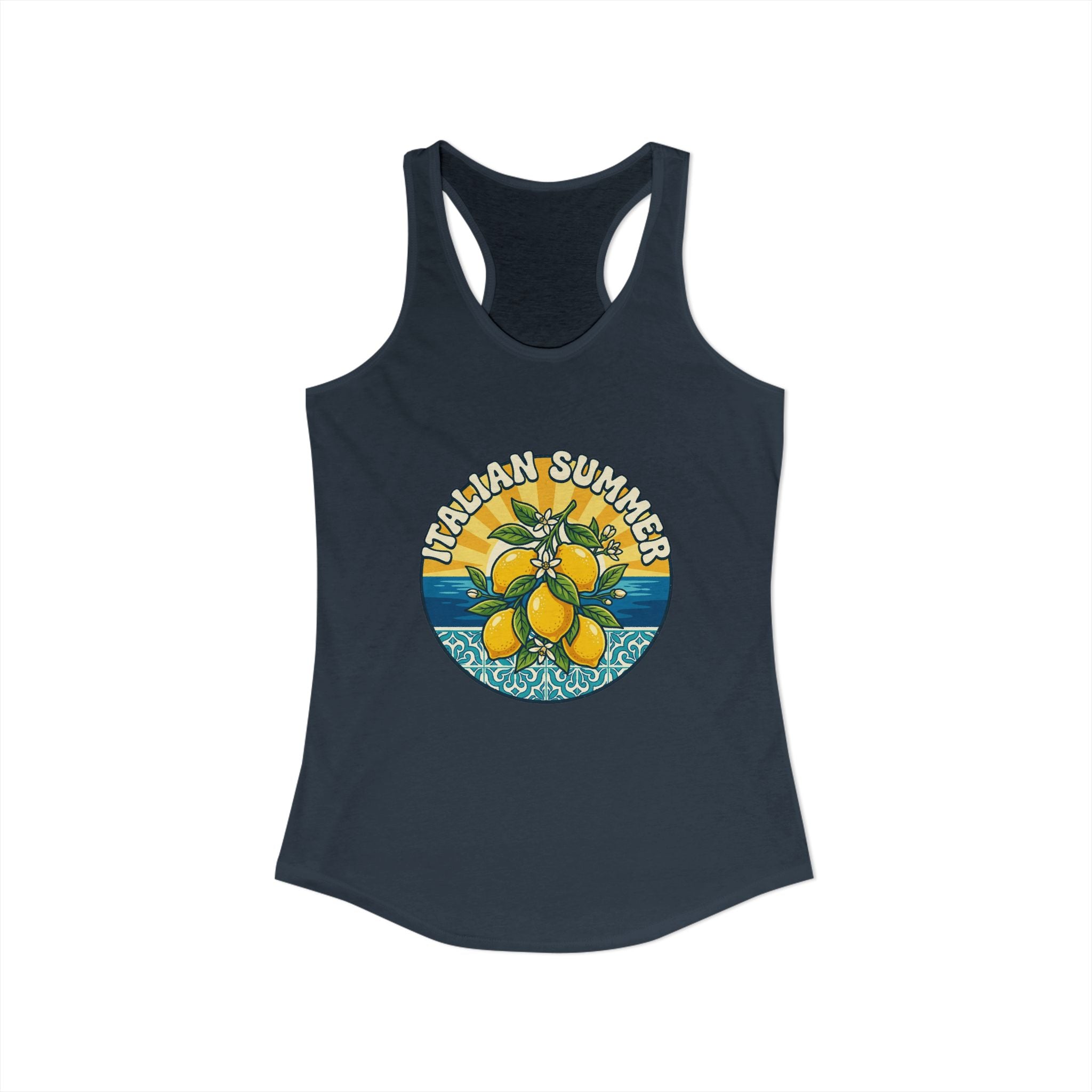 Summer Graphic Tank — Italian Style