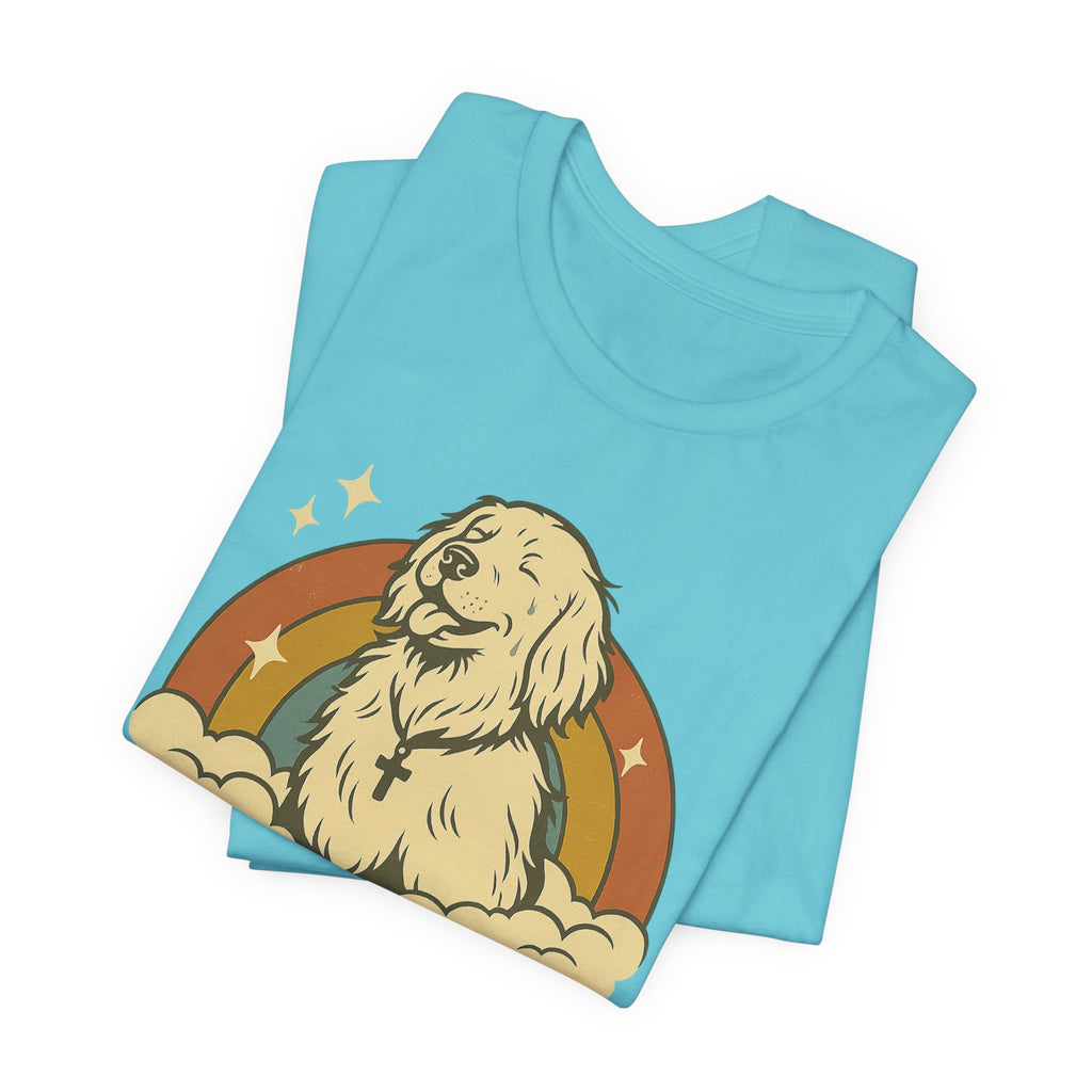 "Dog Hair Is My Glitter" – Retro Golden Vibes Edition