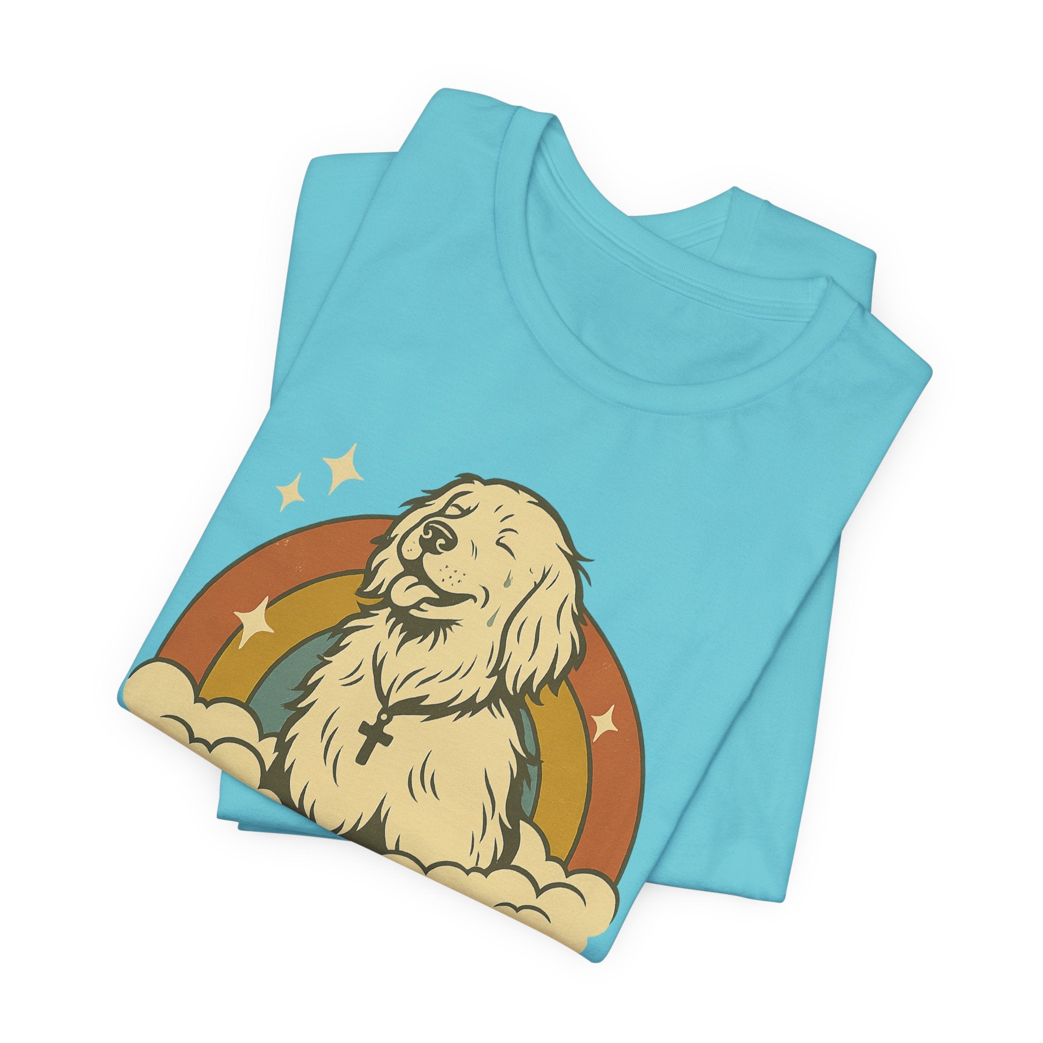 "Dog Hair Is My Glitter" – Retro Golden Vibes Edition