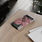 Tough Case — Pink Peonies Floral Phone Case