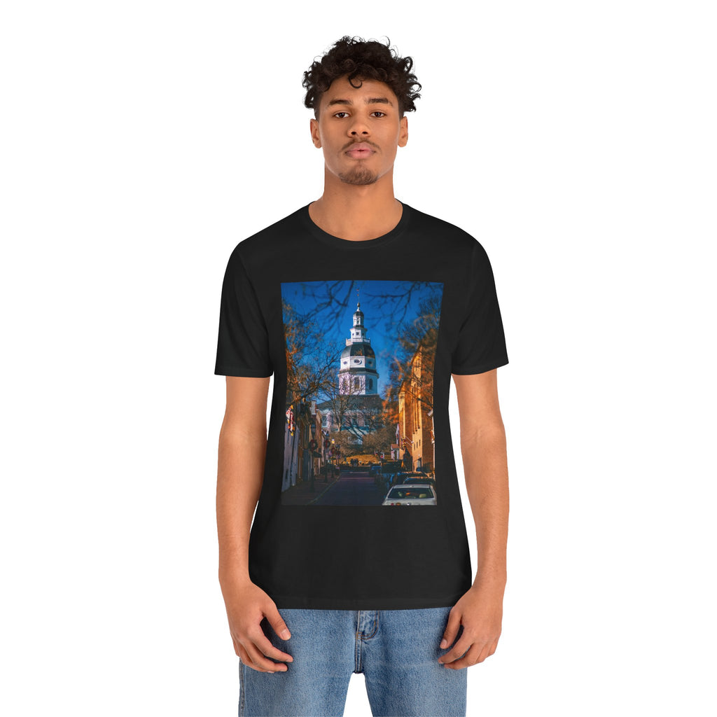 Maryland State House Street Photo Tee