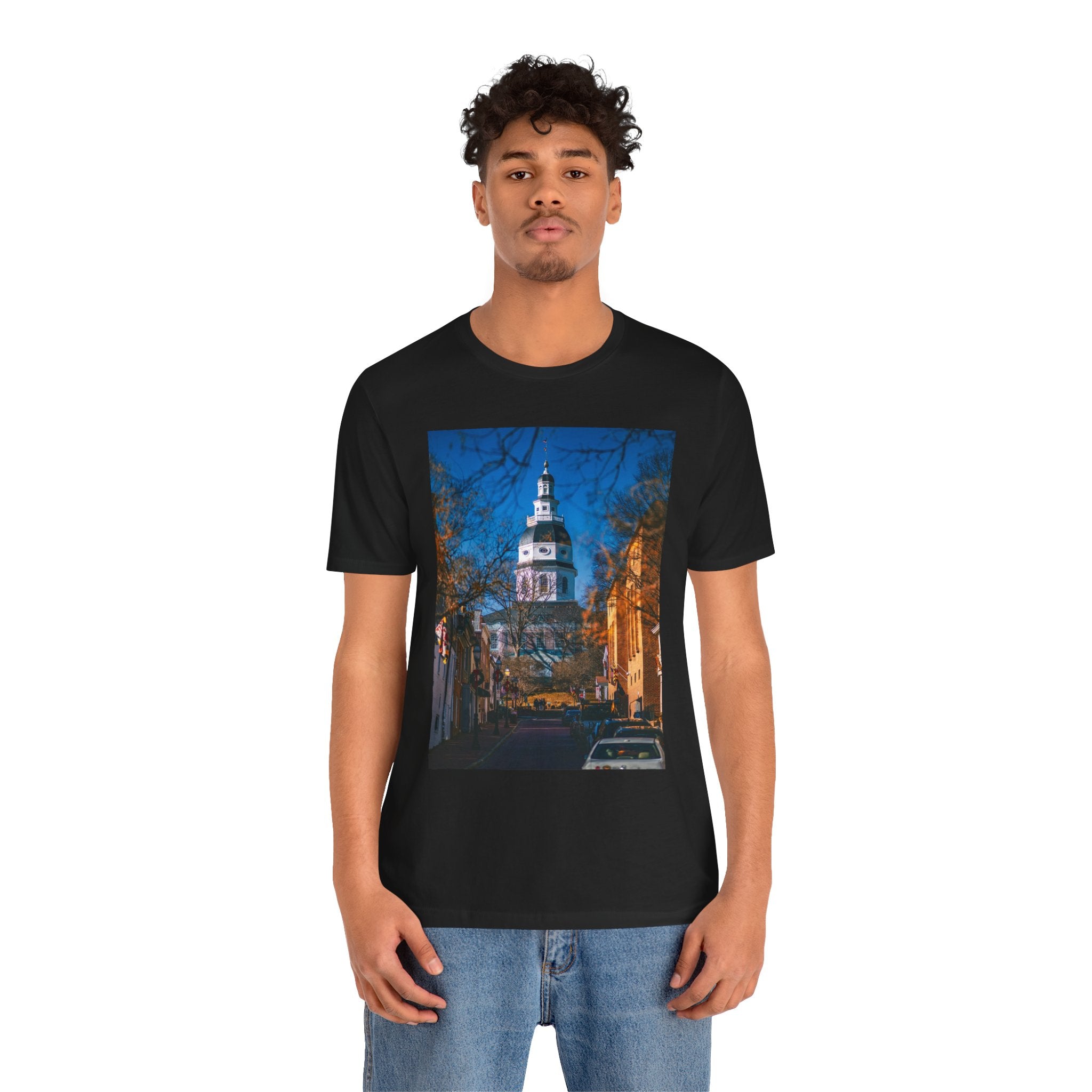 Maryland State House Street Photo Tee