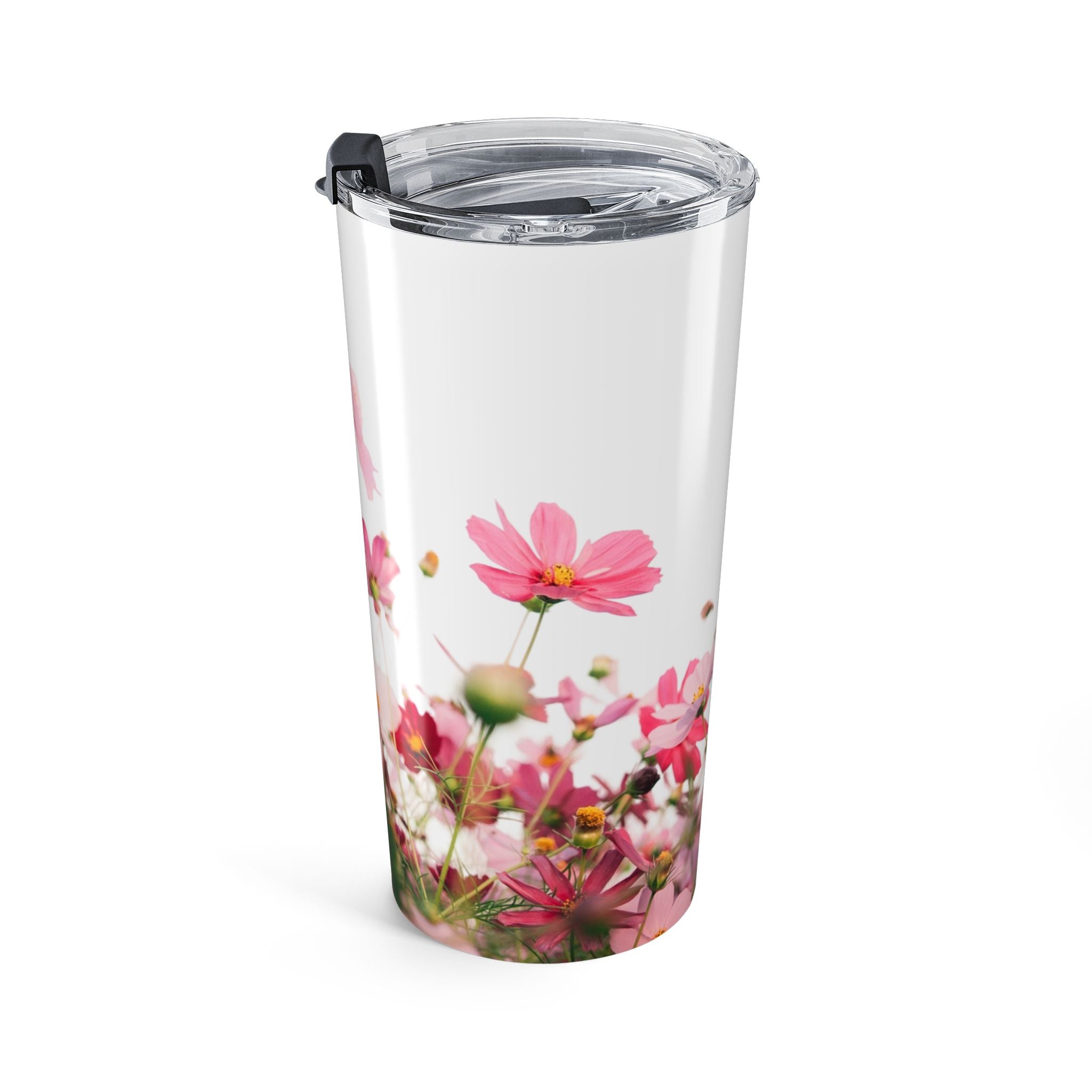 20oz Floral Tumbler - Pink Cosmos Insulated Travel Cup