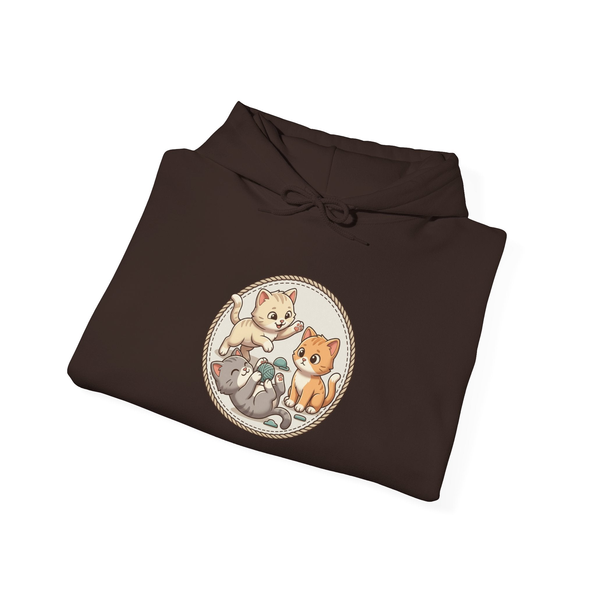 Cute Kittens Hoodie — Adorable Cat Trio