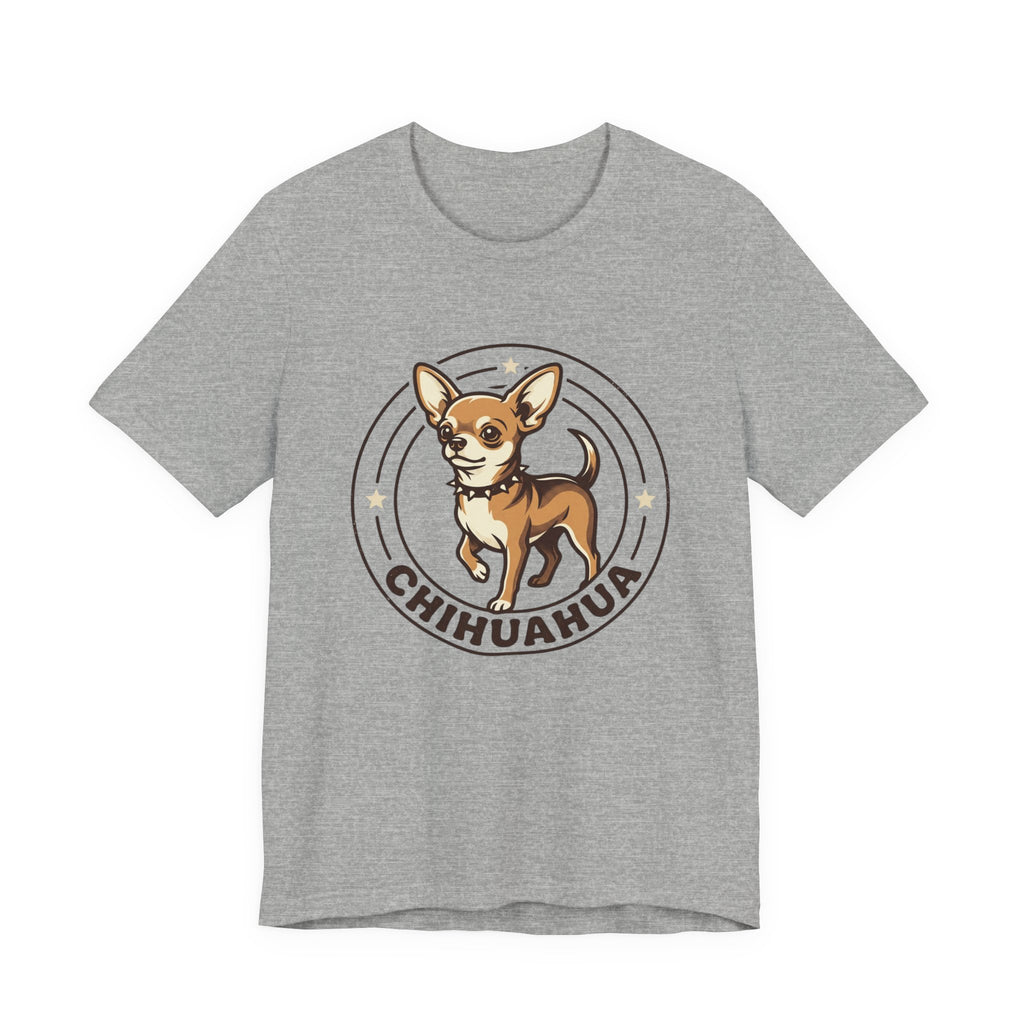 Chihuahua Graphic Tee — Cute Cartoon Dog T‑Shirt for Chihuahua Lovers