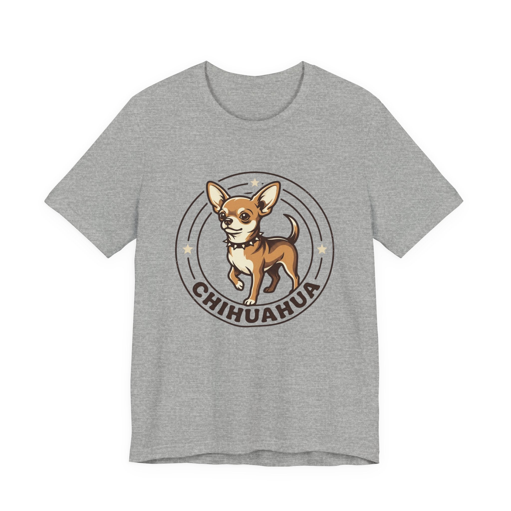 Chihuahua Graphic Tee — Cute Cartoon Dog T‑Shirt for Chihuahua Lovers