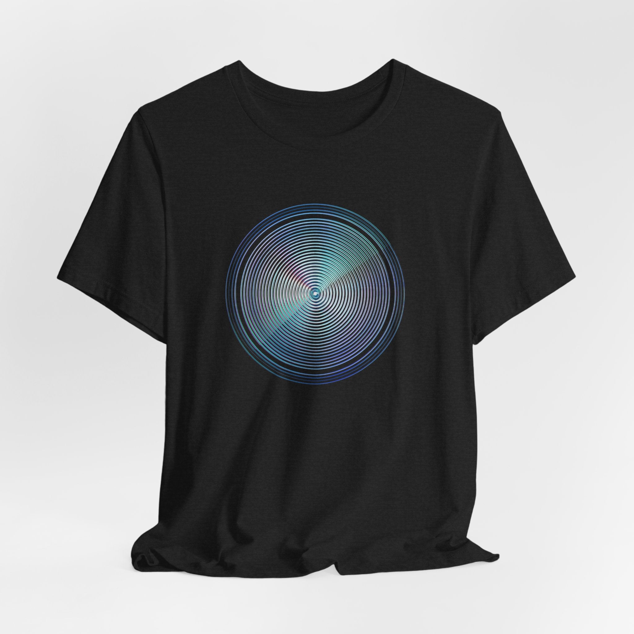 Hypnotic Holo Spiral T‑Shirt
