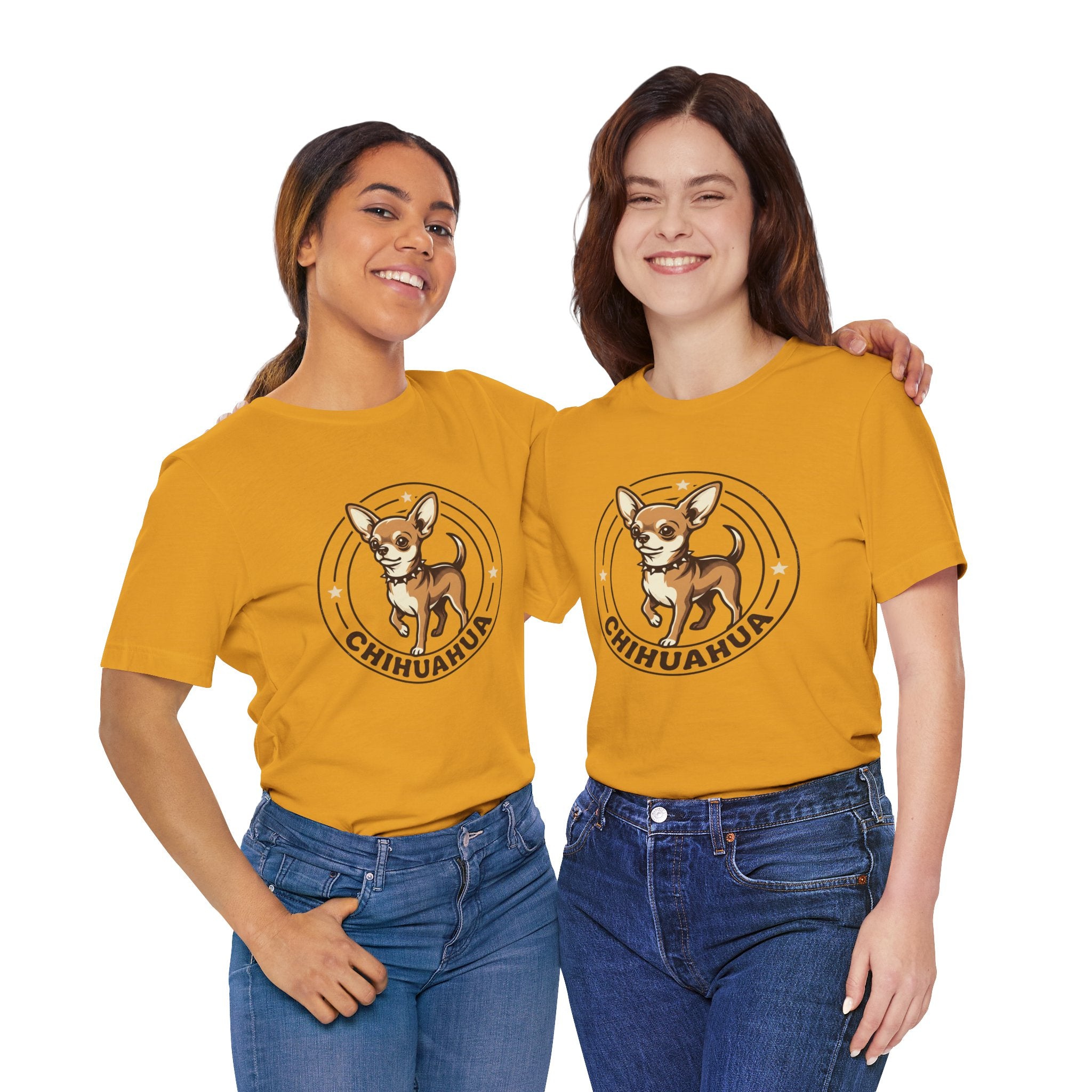 Chihuahua Graphic Tee — Cute Cartoon Dog T‑Shirt for Chihuahua Lovers