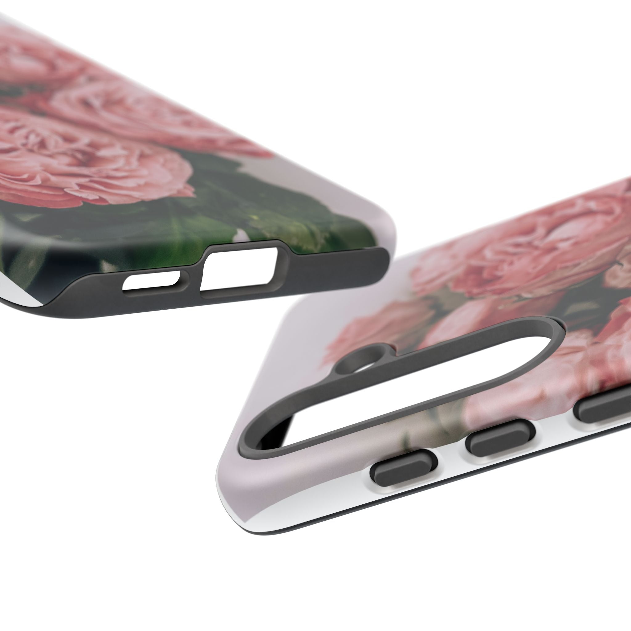 Tough Case — Pink Peonies Floral Phone Case