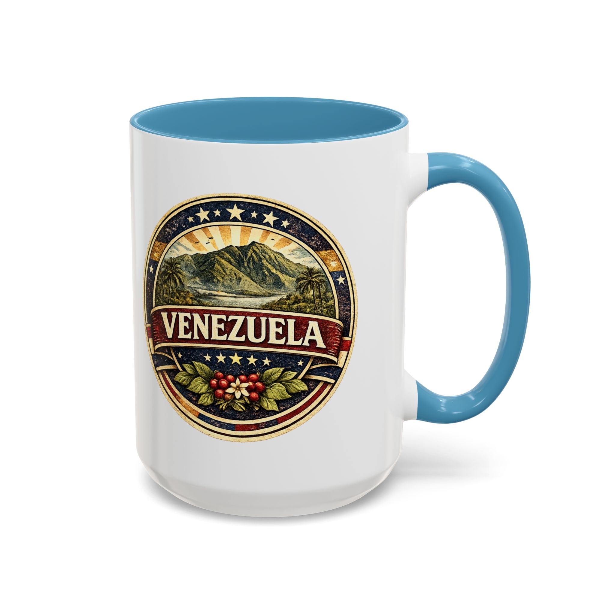 Venezuela Vintage Travel Accent Coffee Mug (11/15 oz)