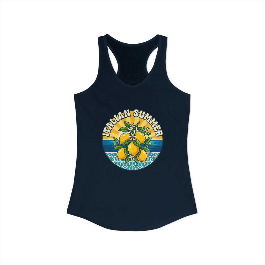 Summer Graphic Tank — Italian Style
