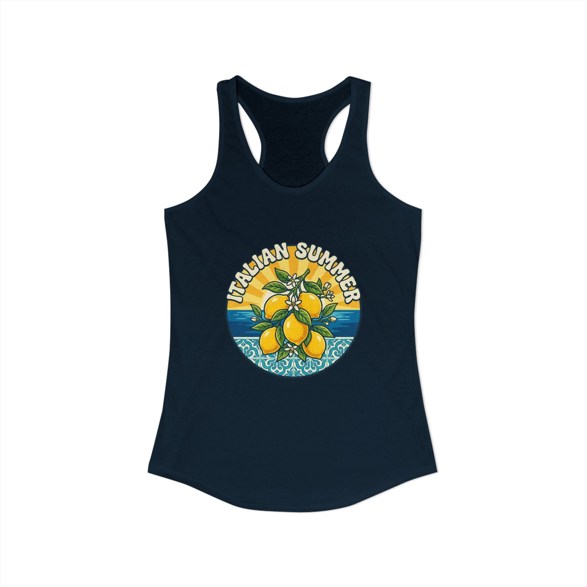Summer Graphic Tank — Italian Style