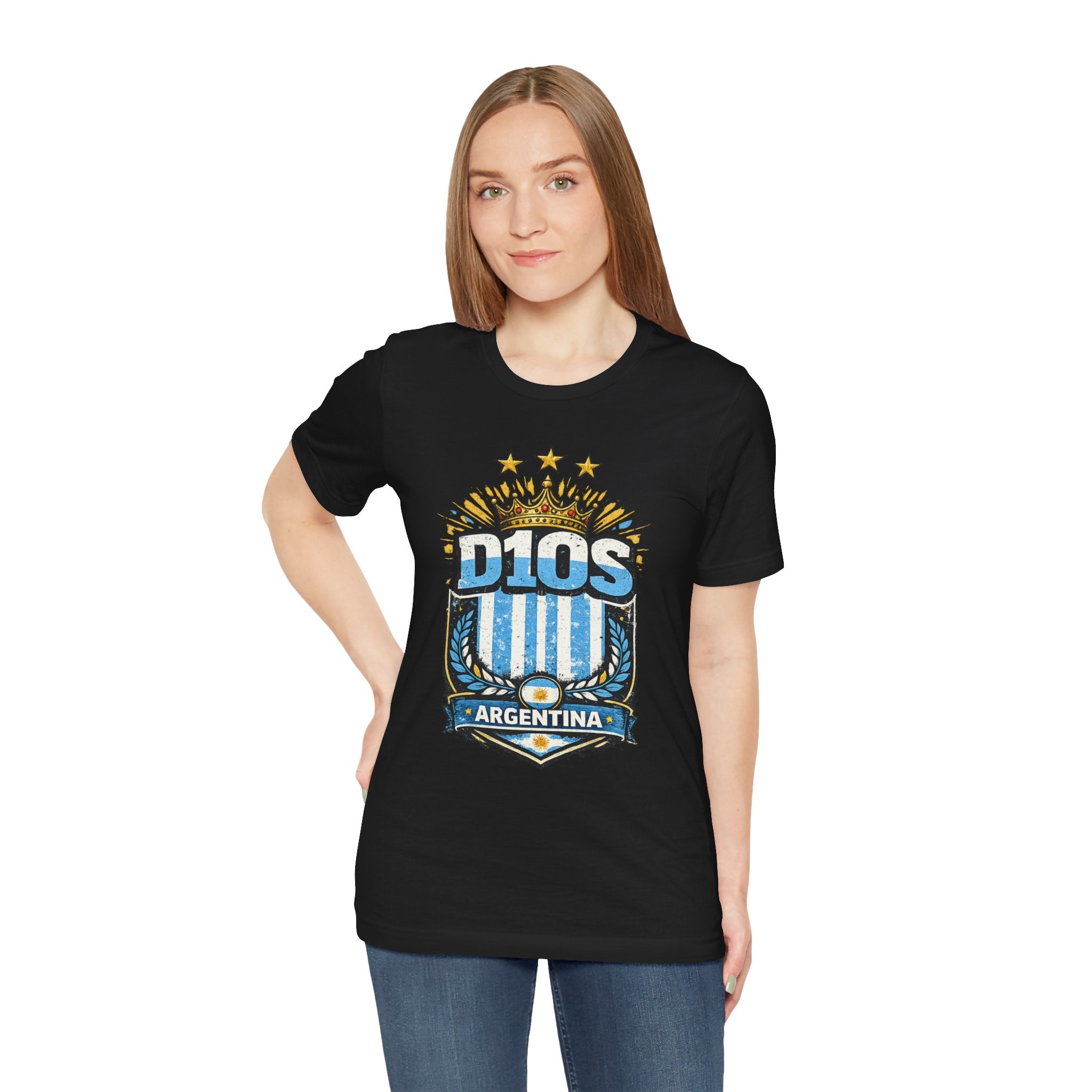 D10S Argentina Tee — Football Fan Shirt