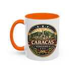 Caracas Venezuela Vintage Travel Accent Coffee Mug
