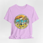 Amalfi Coast Vintage Travel Tee — Scenic Lemon & Vespa Graphic