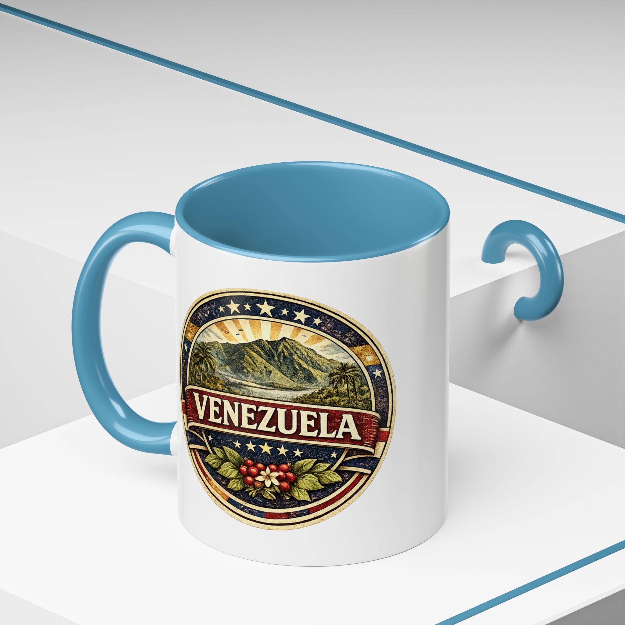 Venezuela Vintage Travel Accent Coffee Mug (11/15 oz)