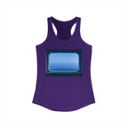 Women's Ideal Racerback Tank - Summer Ocean View