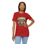 We The People of Soccer T-Shirt — American Flag Vintage Soccer Tee