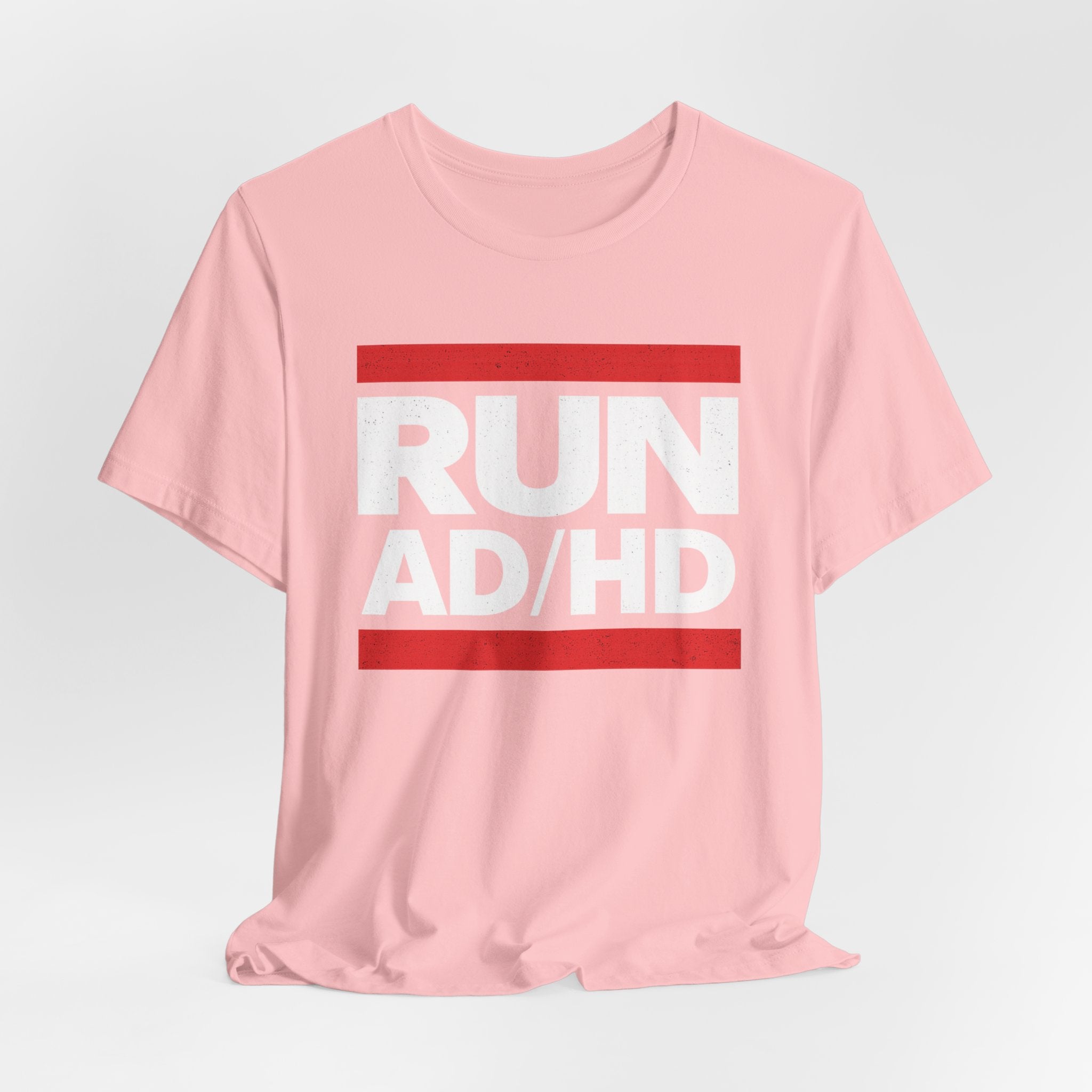RUN AD/HD Graphic Tee — Funny ADHD Awareness Shirt