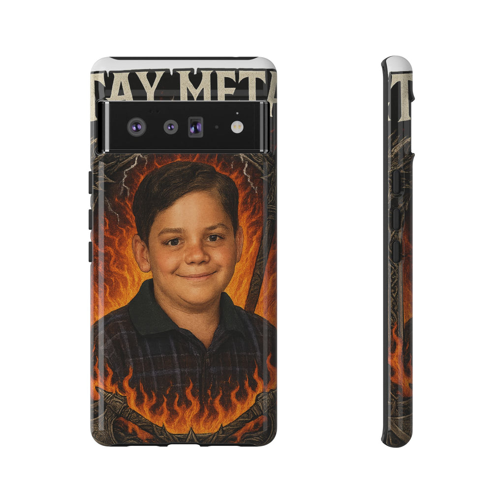 Metalhead Phone Case, Tough Cases for Music Lovers, Personalize with Unique Art, Gift for Metal Fans, Rock Lover's Accessory