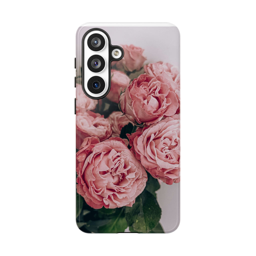 Tough Case — Pink Peonies Floral Phone Case