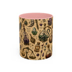The Alchemist's Cabinet Coffee Mug — Vintage Apothecary Accent Mug (11/15 oz)