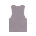 Custom Stonewash Muscle Tank — Vintage Wash Sleeveless Top