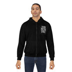 Stay Metal Unisex Zip Hoodie | Rock Tees, Music Apparel, Festival Wear, Gift for Him, Edgy Street Style