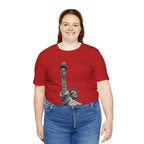 Statue of Liberty Graphic Tee — Black & White NYC Landmark T-Shirt