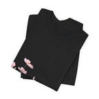 Floral Meadow Tee – Pink Wildflower Field Graphic T-Shirt