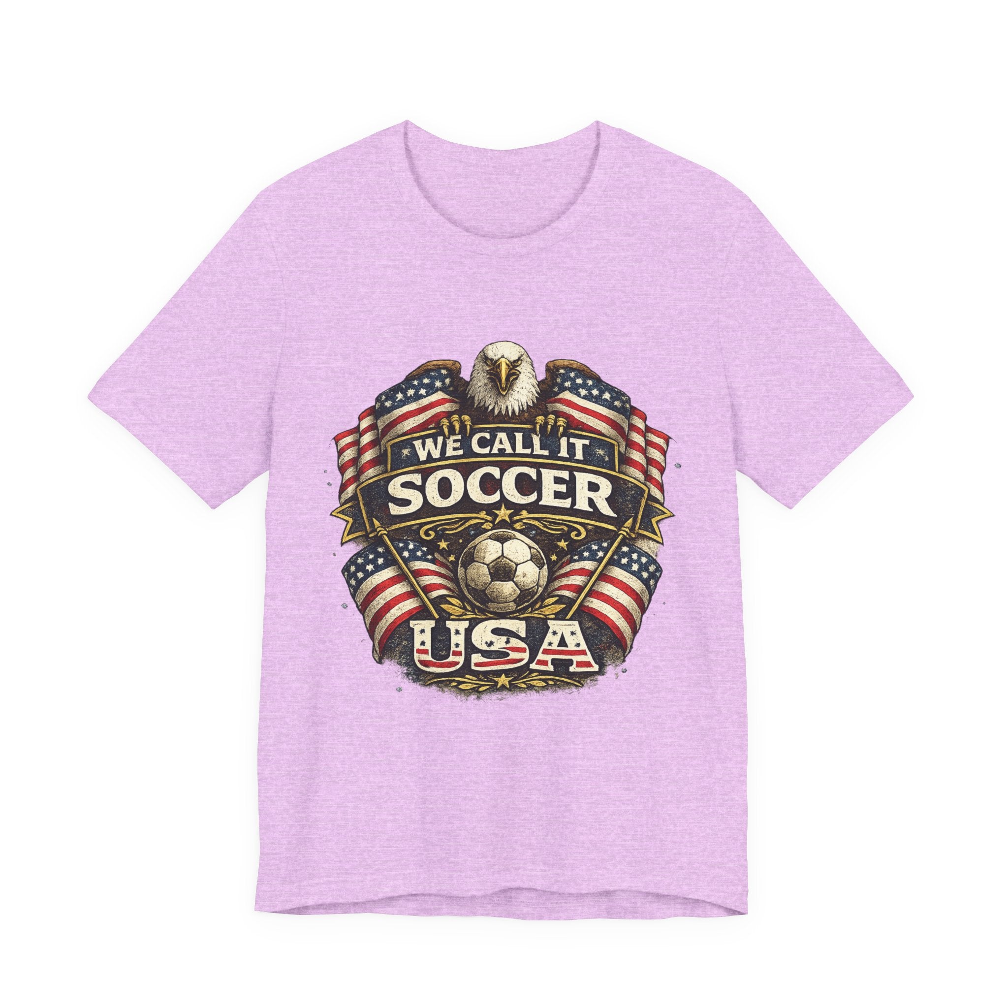 We Call It Soccer USA T-Shirt – Patriotic Eagle Soccer Tee