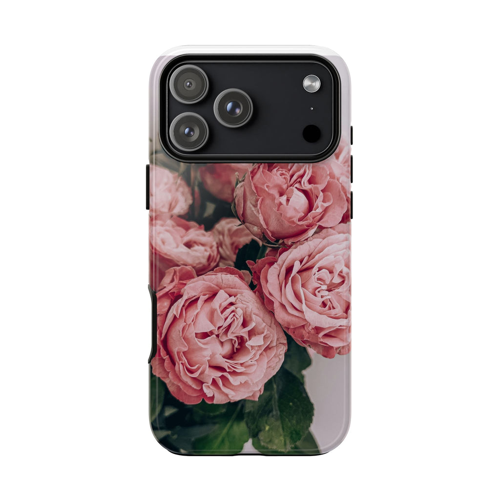 Tough Case — Pink Peonies Floral Phone Case