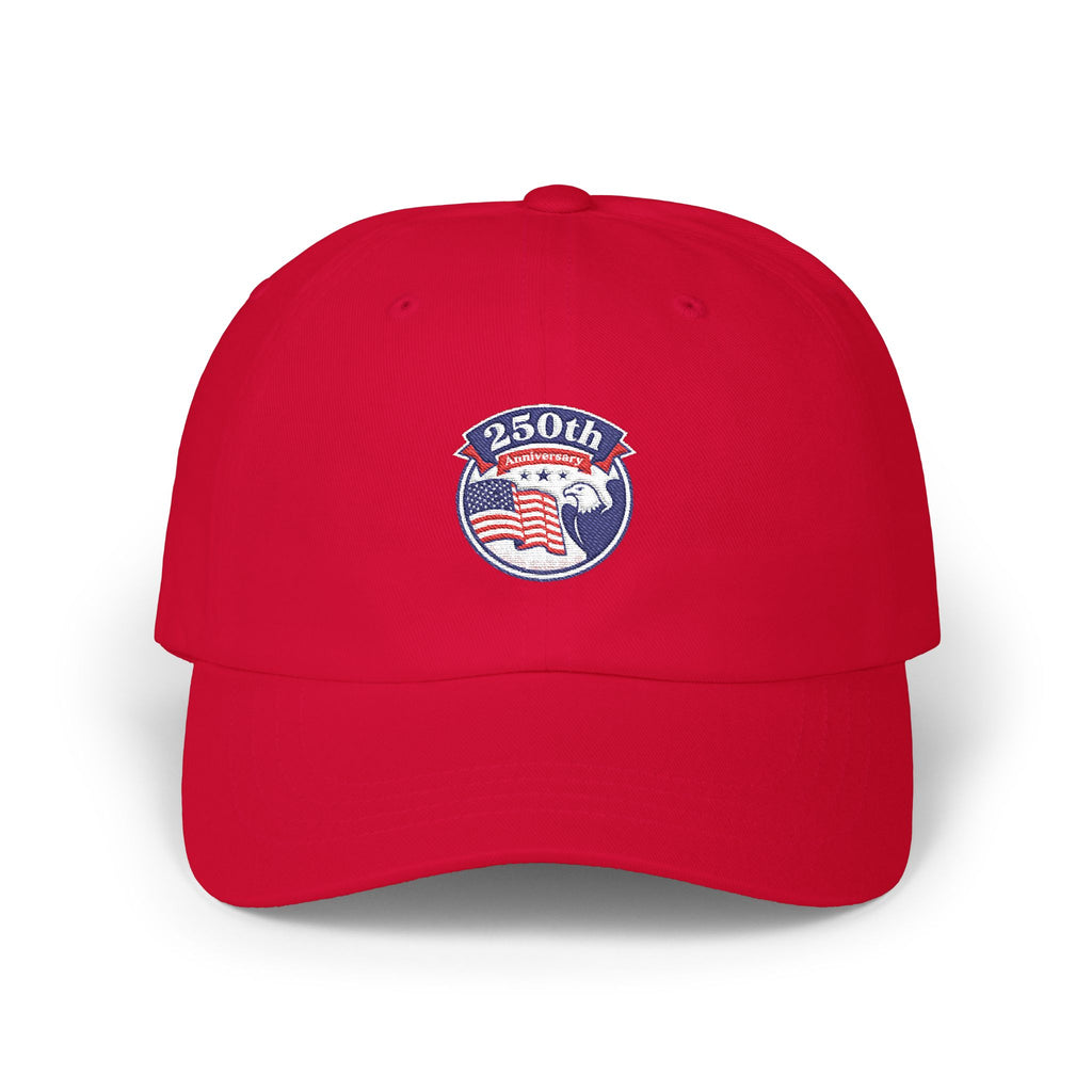 Dad Cap - 4th of July Vintage Flag Patch Baseball Hat