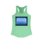 Women's Ideal Racerback Tank - Summer Ocean View