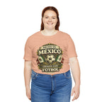 Mexico Soccer T‑Shirt — "Hecho en México, Criado con Fútbol" Vintage Football Tee