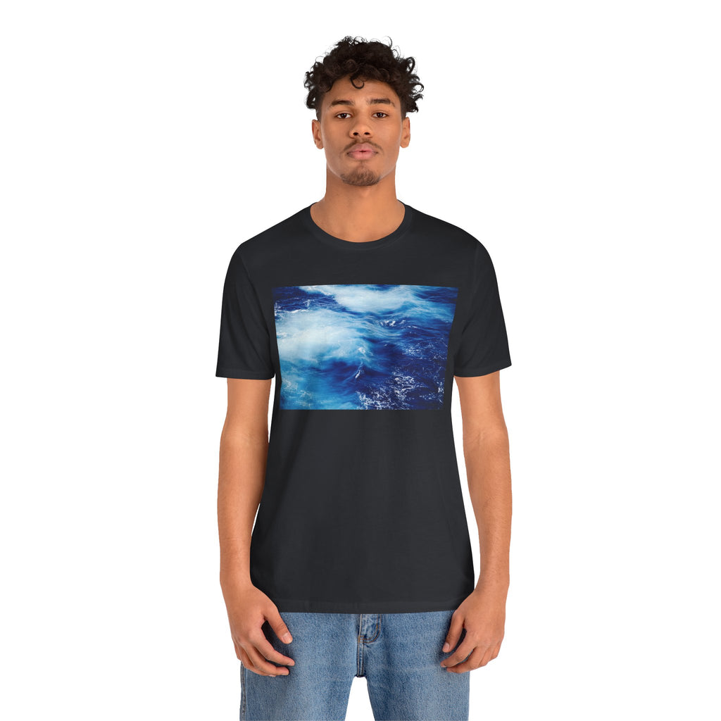Ocean Waves  Tee — Blue Water Photography T-Shirt