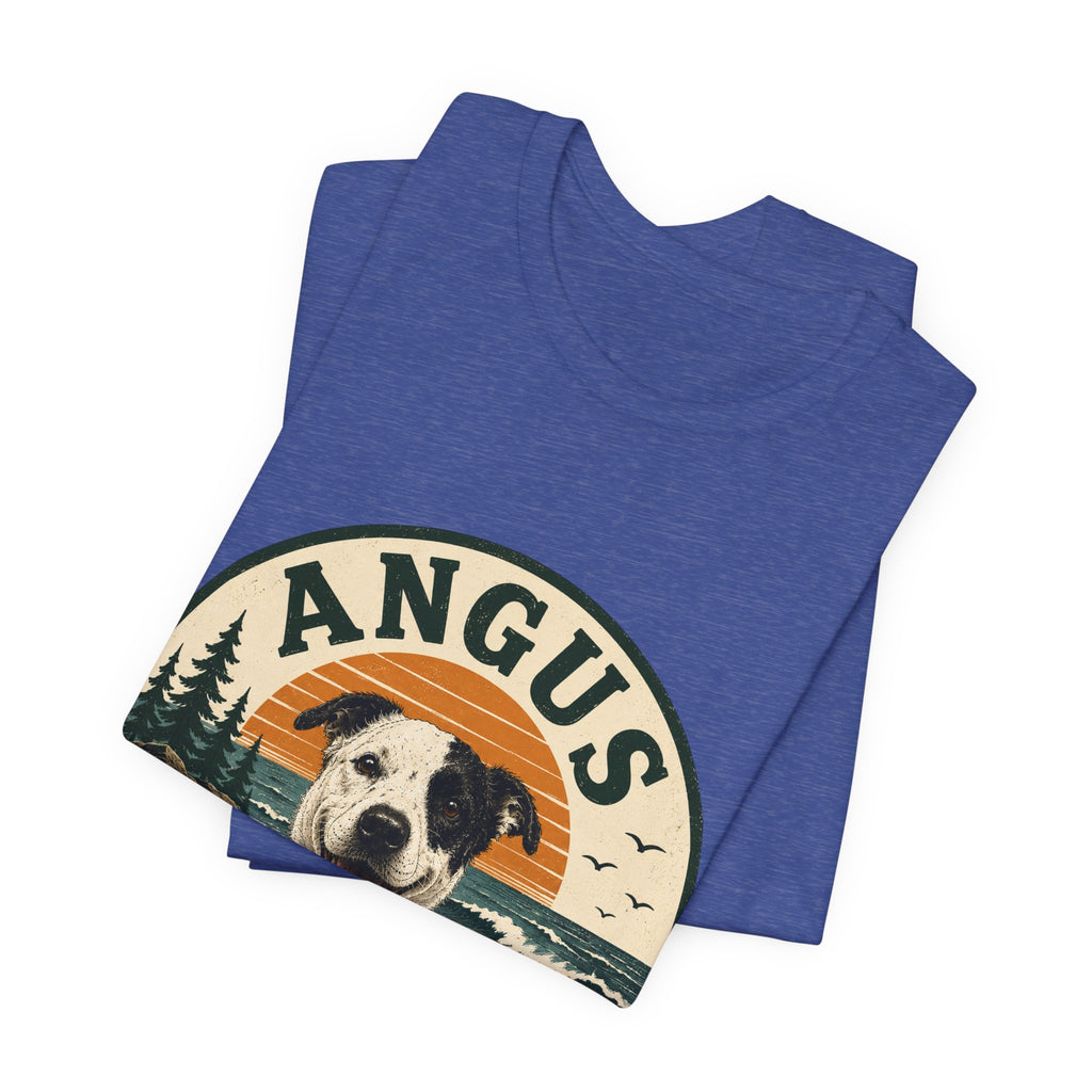 Angus Dog Photo Collage T-Shirt