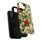 Tropical chihuahua Phone Case — Floral Pineapple Protective Tough Case