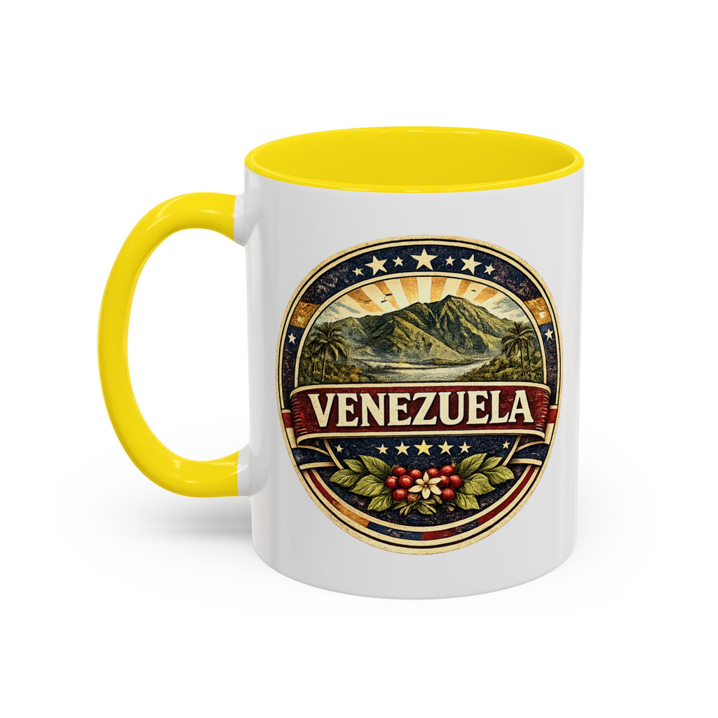 Venezuela Vintage Travel Accent Coffee Mug (11/15 oz)