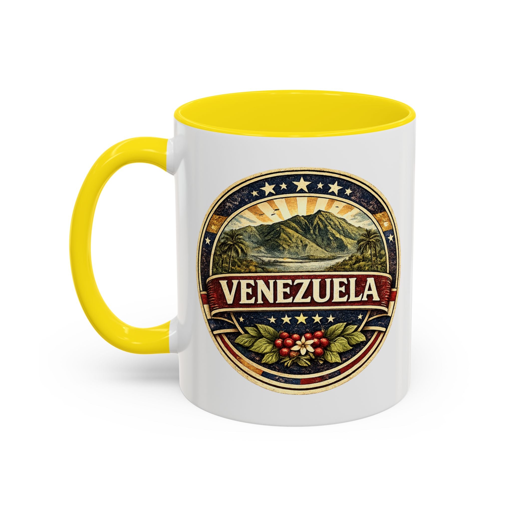 Venezuela Vintage Travel Accent Coffee Mug (11/15 oz)