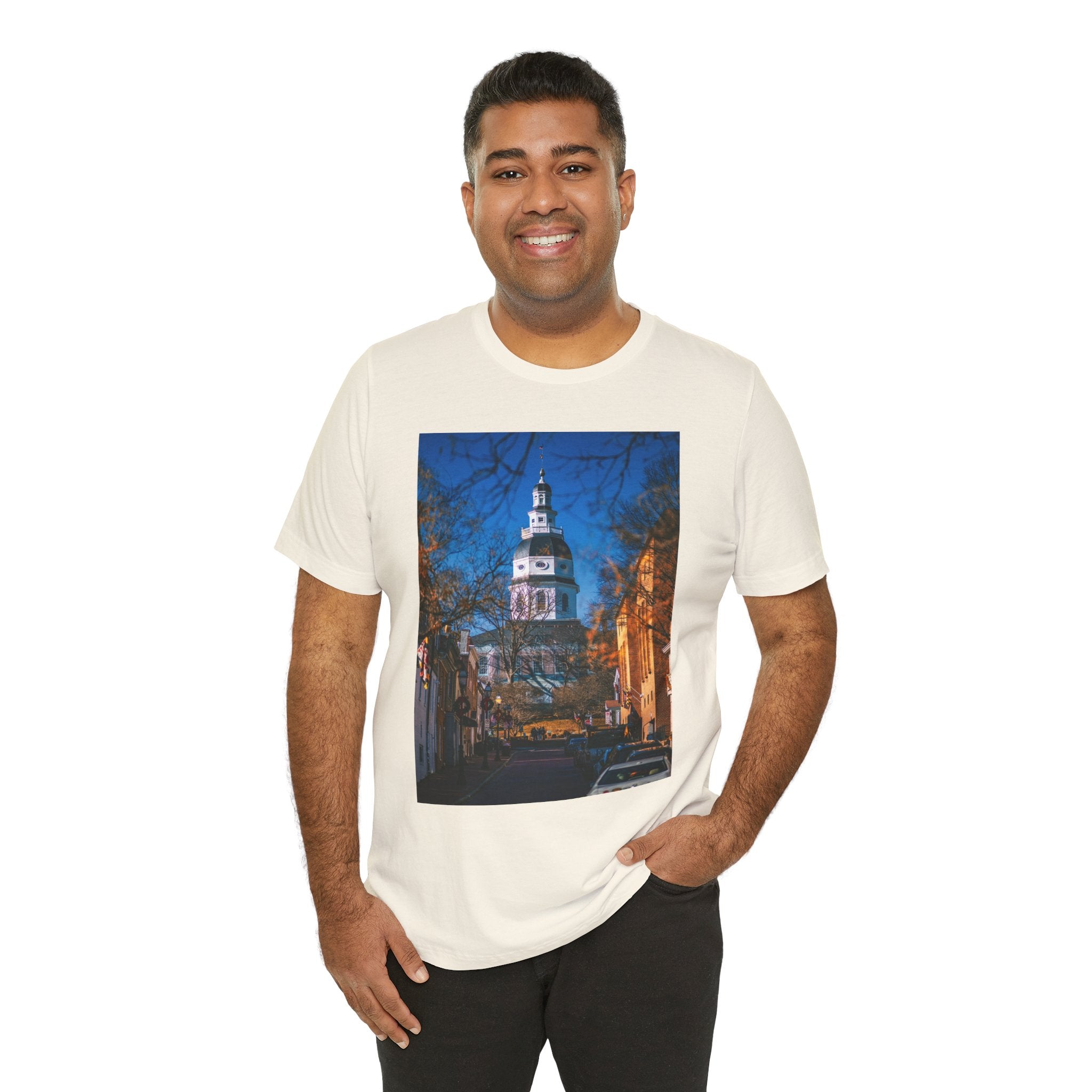 Maryland State House Street Photo Tee