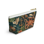 Nautical Octopus Accessory Pouch — Tropical Beach Cosmetic Bag