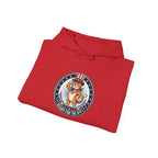 Patriotic Cat Hoodie — "Ready for the Stars" Graphic Pullover