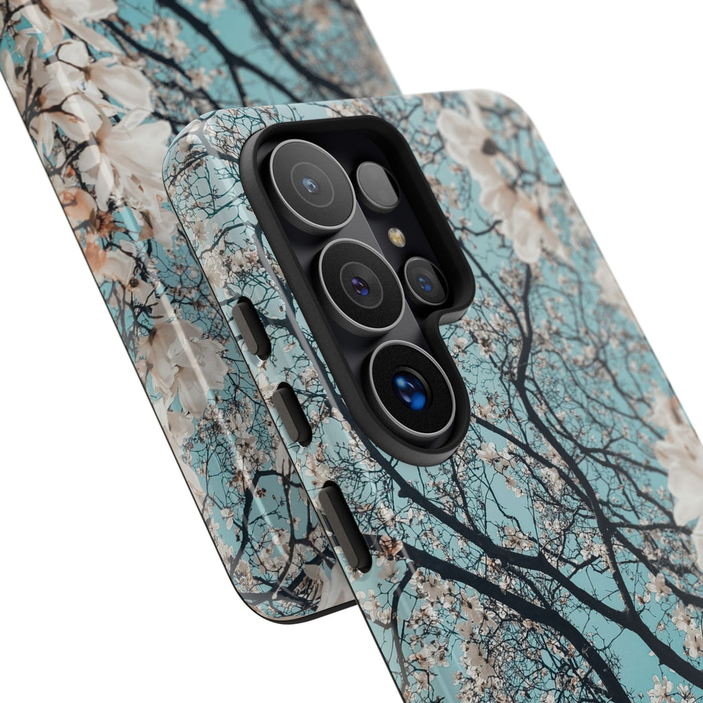 Blossom Tree Tough Phone Case — Floral Spring Protective Cover