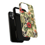 Tropical chihuahua Phone Case — Floral Pineapple Protective Tough Case
