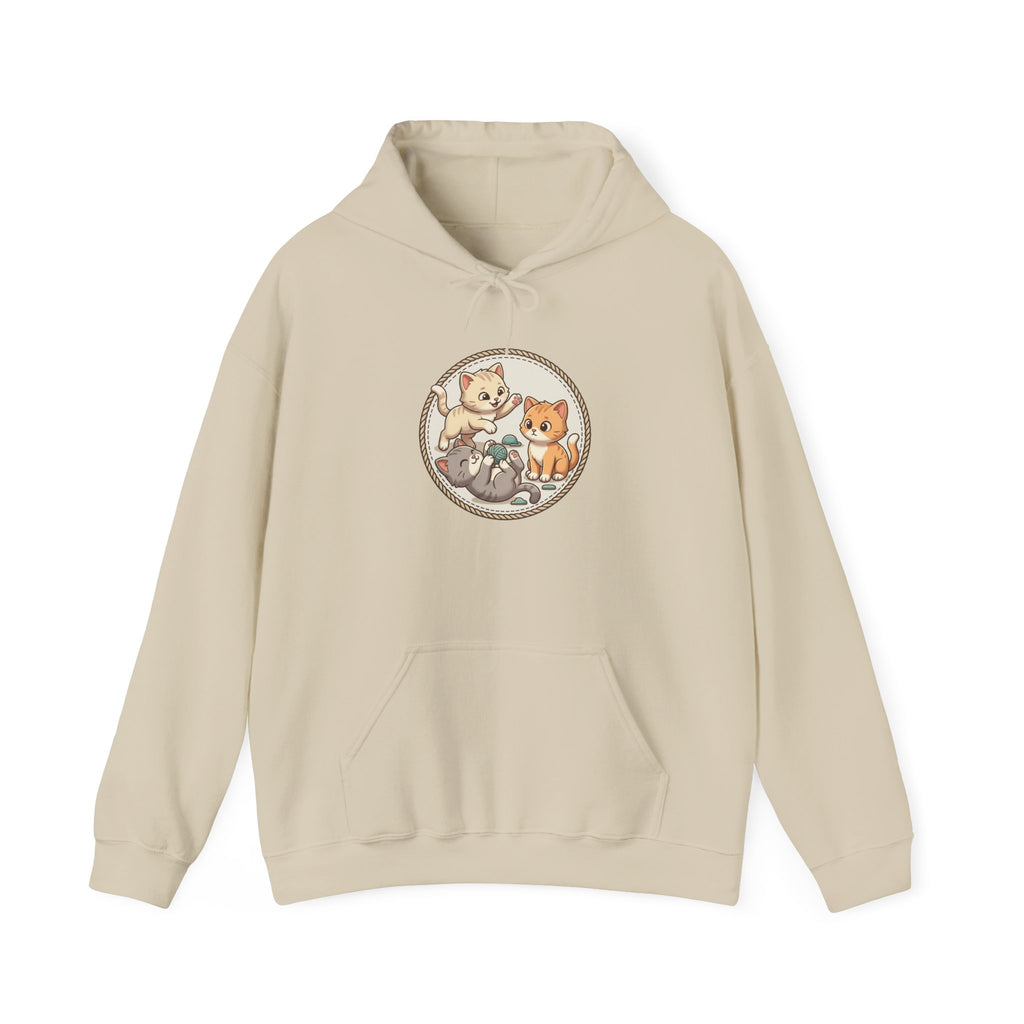 Cute Kittens Hoodie — Adorable Cat Trio