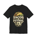 T-Shirt — Tacos & Fútbol Graphic Tee — Soccer Fan Mexican Food Mashup